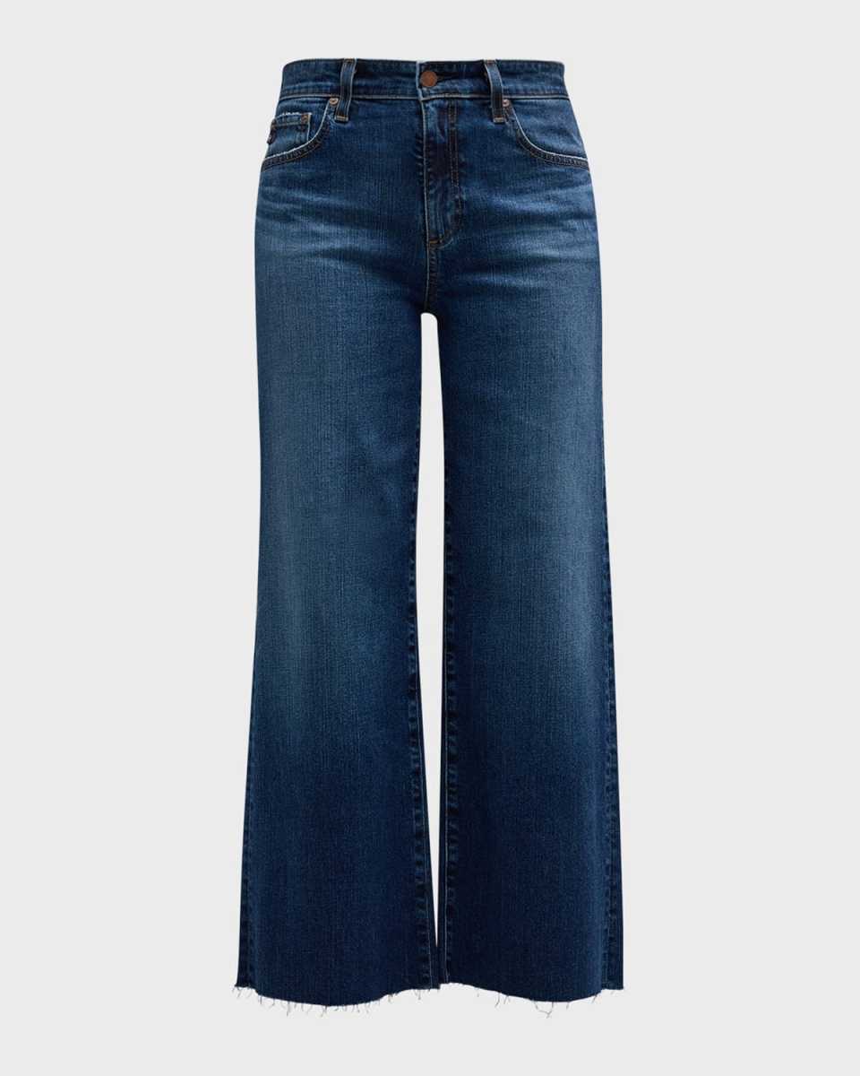 Saige Wide-Leg Crop Jeans